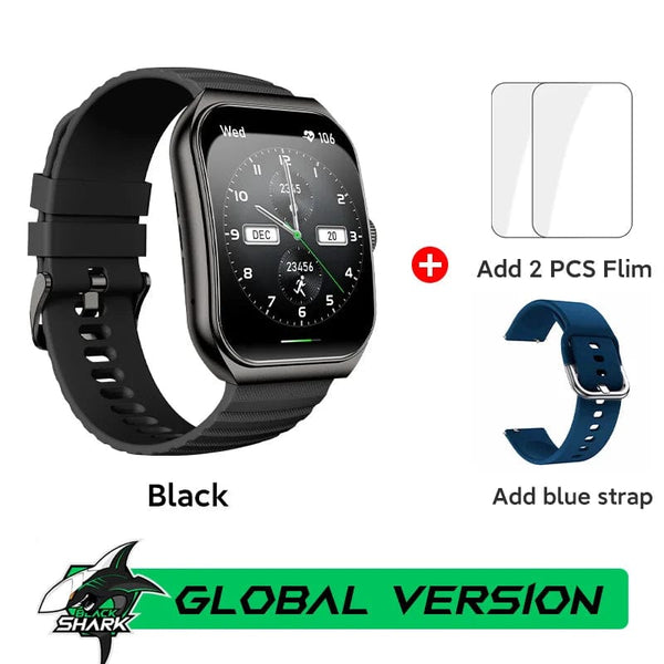 Planet Gates [World Premiere]Global Version BLACKSHARK GT3 Smart Watch 1.96'' Curved Amoled Display Support Bluetooth Call 100+ Sport Modes