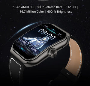 Planet Gates [World Premiere]Global Version BLACKSHARK GT3 Smart Watch 1.96'' Curved Amoled Display Support Bluetooth Call 100+ Sport Modes