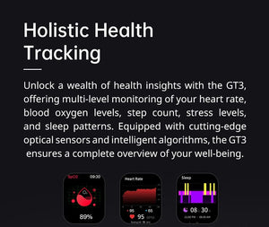 Planet Gates [World Premiere]Global Version BLACKSHARK GT3 Smart Watch 1.96'' Curved Amoled Display Support Bluetooth Call 100+ Sport Modes