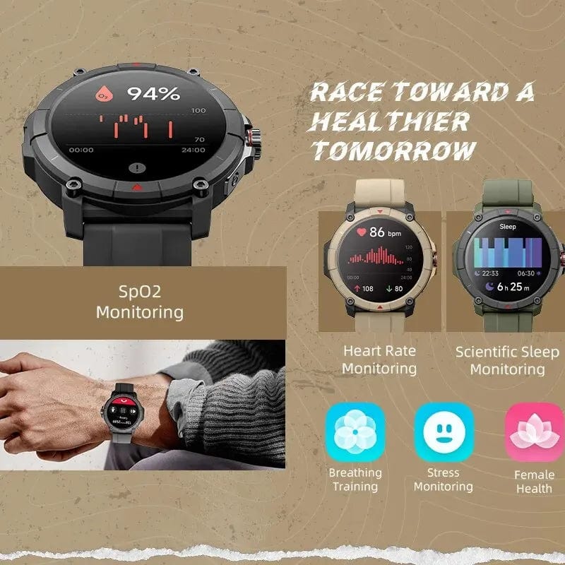 Planet Gates [World Premiere]MASX Oasis X Premium GPS Smart Watch Alexa Built-in GPS Hi-Fi Bluetooth Phone Calls Military Grade Sports Watch