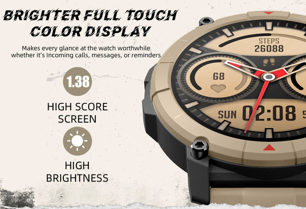 Planet Gates [World Premiere]MASX Oasis X Premium GPS Smart Watch Alexa Built-in GPS Hi-Fi Bluetooth Phone Calls Military Grade Sports Watch