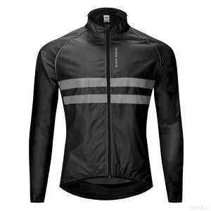 Planet Gates WOSAWE Cycling Jacket Man Windproof Waterproof Reflective Ultralight MTB Mountain Bicycle Wind Jackets Cycling Bike Windbreaker