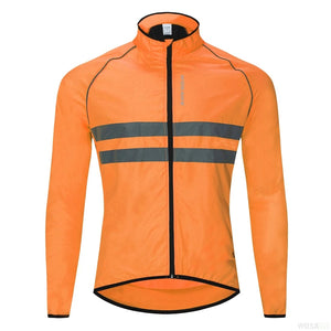Planet Gates WOSAWE Cycling Jacket Man Windproof Waterproof Reflective Ultralight MTB Mountain Bicycle Wind Jackets Cycling Bike Windbreaker