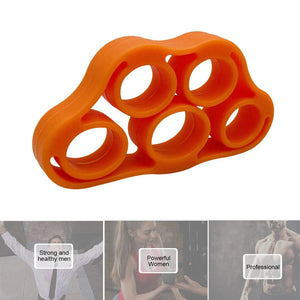 Planet Gates Wrist Stretcher Finger Gripper Expander Strength Trainer Exercise Silicone Hand Gripper 5 Finger Pinch Carpal Expanders For Gym