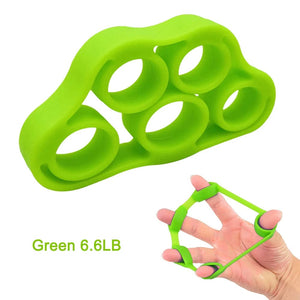 Planet Gates Wrist Stretcher Finger Gripper Expander Strength Trainer Exercise Silicone Hand Gripper 5 Finger Pinch Carpal Expanders For Gym