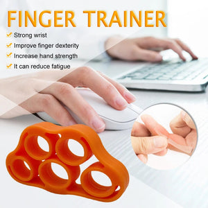 Planet Gates Wrist Stretcher Finger Gripper Expander Strength Trainer Exercise Silicone Hand Gripper 5 Finger Pinch Carpal Expanders For Gym