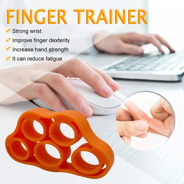 Planet Gates Wrist Stretcher Finger Gripper Expander Strength Trainer Exercise Silicone Hand Gripper 5 Finger Pinch Carpal Expanders For Gym