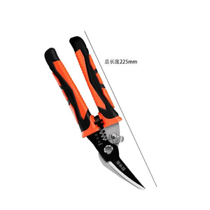 Planet Gates WT Multifunctional Metal Sheet Cutting Scissor Aviation Snip Straight Cutter Scissor Industrial Professional Hand Tool