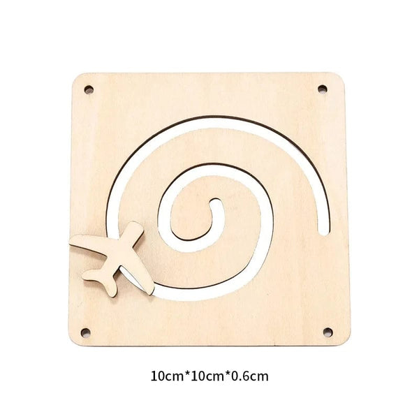 Planet Gates WT761 Busy Board DIY Clock Toy Baby Sensorial Montessori Sensory Toys Busyboard Cognitive Activity Board Accessories Part For Children