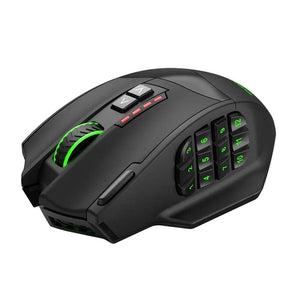 Planet Gates X-33 E-YOOSO X-33 RGB USB 2.4G Wireless Gaming Mouse 16000 DPI 16 Buttons Programmable Game Optical Mice for Computer PC Laptop