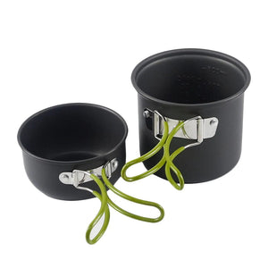 Planet Gates X-eped Travel Camping cookware kit cooking set Ultralight Outdoor tableware set Tourism Equipment For Hiking Picnic