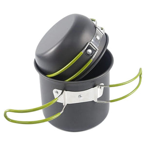 Planet Gates X-eped Travel Camping cookware kit cooking set Ultralight Outdoor tableware set Tourism Equipment For Hiking Picnic