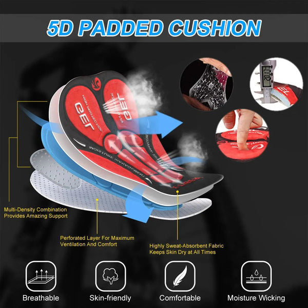 Planet Gates X-TIGER Pro Cycling Jersey Set Men Bicycle Clothing MTB Summer Quick-dry Bike Riding Clothes Anti-UV Suit Accessories