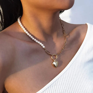 Planet Gates X0172-3 Trend Wedding Party Jewelry Long Black Ribbon Choker Necklace For Women Elegant White Imitation Pearl Beach Vacation Necklaces