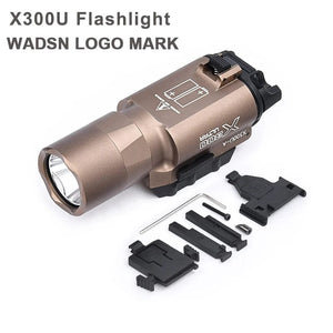Planet Gates X300U-DE WADSN / CHINA WADSN Metal Tactical X300U X300 Ultra XH35 X300UH-B Pistol Light Hunting Scout Strobe Flashlight Accessories Fit 20mm Rail