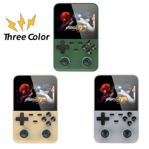 Planet Gates X6 Black D007 Plus/ X6 3.5 Inch IPS Screen Handheld Game Players Dual Joystick 10000+ Game Retro Devices Portable Game Consoles