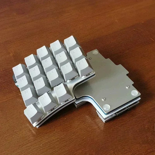 Planet Gates X7-Kit -Aluminum / Red Switch Split Mechanical Keyboard 40-key Layout Programmable VIA Key Change Mechanical Keyboard Mini Independent custom Gaming Keyboard