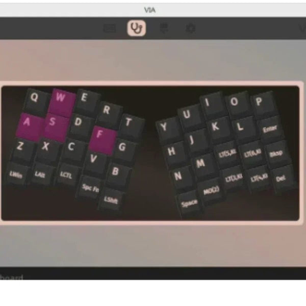 Planet Gates X7-Kit -Aluminum / Red Switch Split Mechanical Keyboard 40-key Layout Programmable VIA Key Change Mechanical Keyboard Mini Independent custom Gaming Keyboard