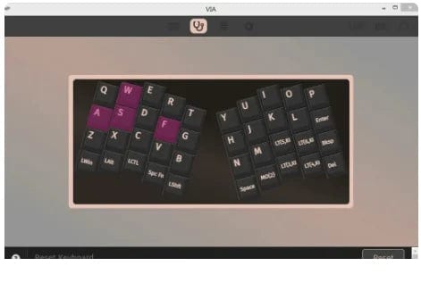 Planet Gates X7-Kit -Aluminum / Red Switch Split Mechanical Keyboard 40-key Layout Programmable VIA Key Change Mechanical Keyboard Mini Independent custom Gaming Keyboard