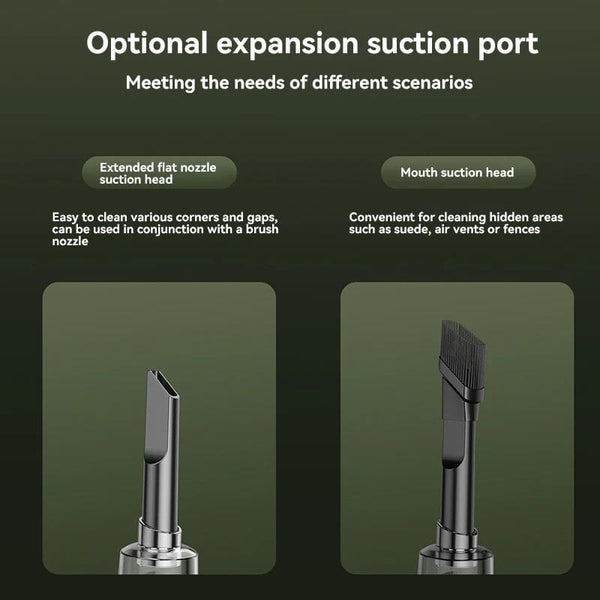 Planet Gates Xiaomi 1290000Pa 5-in-1 Cordless Car Vacuum Cleaner Portable Strong Suction Vacuum Cleaner Handheld Mini Car Appliance