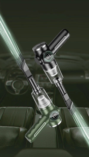 Planet Gates Xiaomi 1290000Pa 5-in-1 Cordless Car Vacuum Cleaner Portable Strong Suction Vacuum Cleaner Handheld Mini Car Appliance