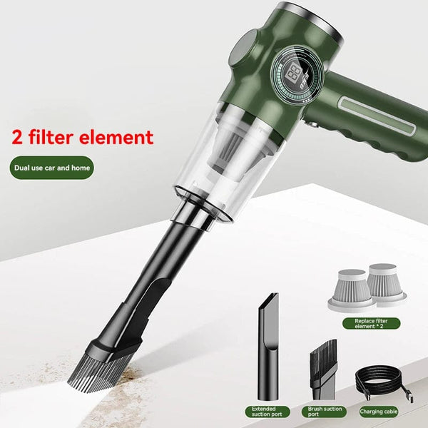 Planet Gates Xiaomi 1290000Pa 5-in-1 Cordless Car Vacuum Cleaner Portable Strong Suction Vacuum Cleaner Handheld Mini Car Appliance