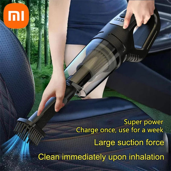 Planet Gates Xiaomi 160W Car Vacuum Cleaner Wireless Handheld Portable Cordless Cleaner USB Charging High Power Suitable for Car Pet Hair
