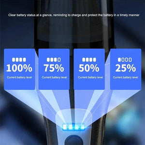 Planet Gates Xiaomi 160W Car Vacuum Cleaner Wireless Handheld Portable Cordless Cleaner USB Charging High Power Suitable for Car Pet Hair