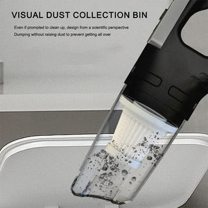 Planet Gates Xiaomi 160W Car Vacuum Cleaner Wireless Handheld Portable Cordless Cleaner USB Charging High Power Suitable for Car Pet Hair
