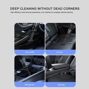 Planet Gates Xiaomi 160W Car Vacuum Cleaner Wireless Handheld Portable Cordless Cleaner USB Charging High Power Suitable for Car Pet Hair