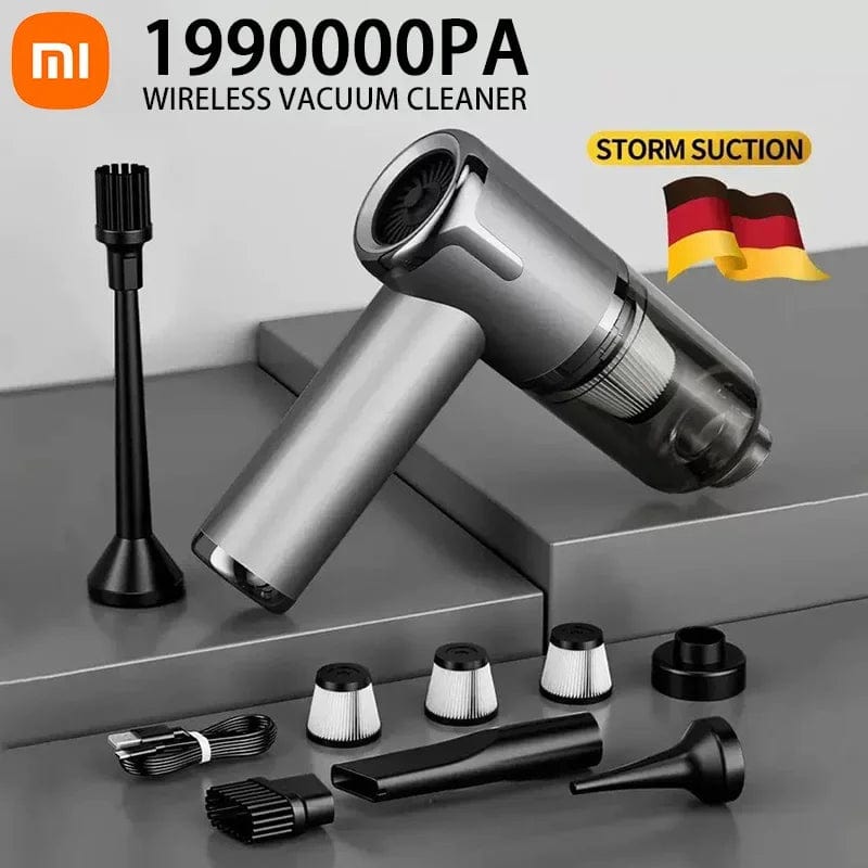 Planet Gates Xiaomi 5 in 1 Car Vacuum Cleaner 1990000PA Powerful Handheld Cleaning Machine for Home Appliance Car Cleaner Wireless Portable