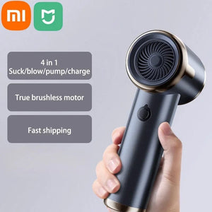 Planet Gates Xiaomi 5 in 1 Car Vacuum Cleaner 1990000PA Powerful Handheld Cleaning Machine for Home Appliance Car Cleaner Wireless Portable