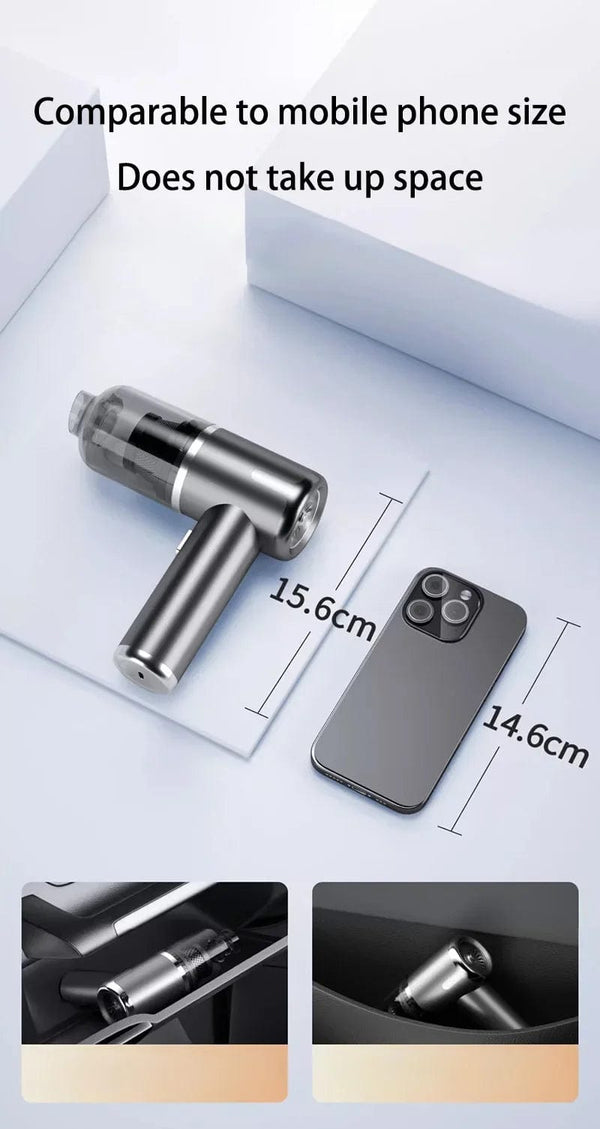 Planet Gates Xiaomi 5 in 1 Car Vacuum Cleaner 1990000PA Powerful Handheld Cleaning Machine for Home Appliance Car Cleaner Wireless Portable