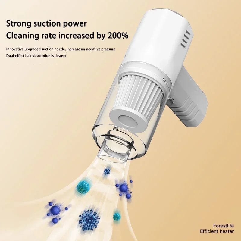 Planet Gates Xiaomi 9800000PA Portable Car Vacuum Cleaner 200W Vacuum Cleaner Mite Removal Car Electrical Home Vacuum Cleaner Wet and Dry