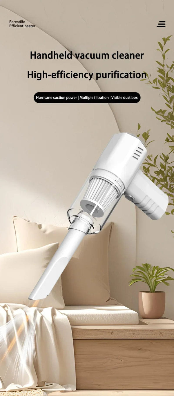 Planet Gates Xiaomi 9800000PA Portable Car Vacuum Cleaner 200W Vacuum Cleaner Mite Removal Car Electrical Home Vacuum Cleaner Wet and Dry