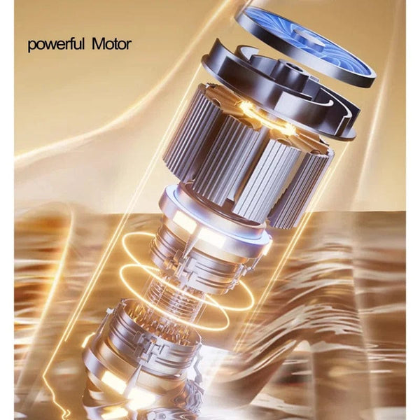 Planet Gates Xiaomi 9800000PA Portable Car Vacuum Cleaner 200W Vacuum Cleaner Mite Removal Car Electrical Home Vacuum Cleaner Wet and Dry