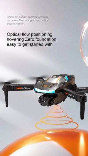 Planet Gates Xiaomi A88Pro Camera Drone Professional 8K Dual Camera 5G GPS Positioning Obstacle Avoidance Optical Flow RC ﻿Brushless 10000M