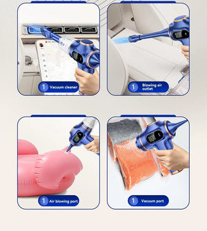 Planet Gates Xiaomi Car Vacuum Cleaner High Power Strong Suction Deep Cleaning Handheld Vacuum Cleaner Dry And Wet Home Car Vacuum Cleaner