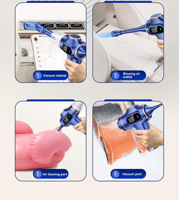 Planet Gates Xiaomi Car Vacuum Cleaner High Power Strong Suction Deep Cleaning Handheld Vacuum Cleaner Dry And Wet Home Car Vacuum Cleaner