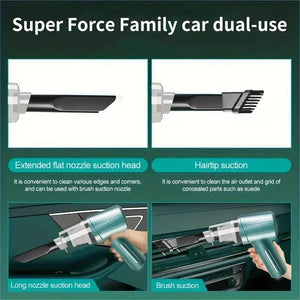 Planet Gates Xiaomi Cordless Car Vacuum Cleaner Multifunctional Portable 98000000 High-Power Suction And Blowing Dual-Use For Dry And Wet