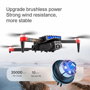 Planet Gates Xiaomi D9 Drone 8K Professional Triple Camera Obstacle Avoidance Optical Flow Remote One-key Return Brushless Motor 15000M