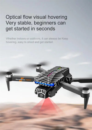 Planet Gates Xiaomi D9 Drone 8K Professional Triple Camera Obstacle Avoidance Optical Flow Remote One-key Return Brushless Motor 15000M