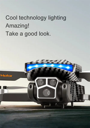 Planet Gates Xiaomi D9 Drone 8K Professional Triple Camera Obstacle Avoidance Optical Flow Remote One-key Return Brushless Motor 15000M