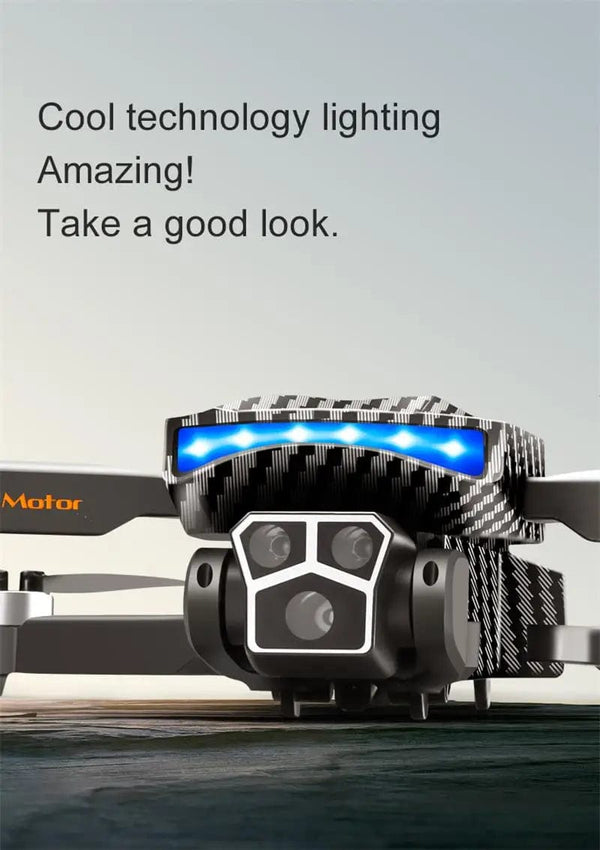 Planet Gates Xiaomi D9 Drone 8K Professional Triple Camera Obstacle Avoidance Optical Flow Remote One-key Return Brushless Motor 15000M