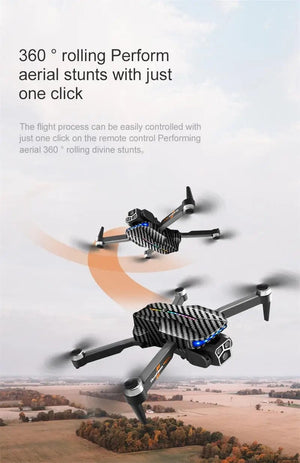 Planet Gates Xiaomi D9 Drone 8K Professional Triple Camera Obstacle Avoidance Optical Flow Remote One-key Return Brushless Motor 15000M