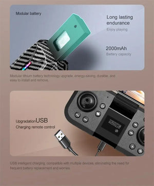 Planet Gates Xiaomi D9 Drone 8K Professional Triple Camera Obstacle Avoidance Optical Flow Remote One-key Return Brushless Motor 15000M