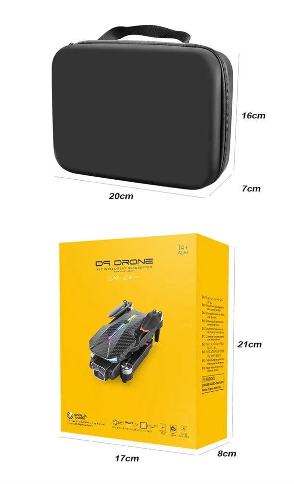 Planet Gates Xiaomi D9 Drone 8K Professional Triple Camera Obstacle Avoidance Optical Flow Remote One-key Return Brushless Motor 15000M