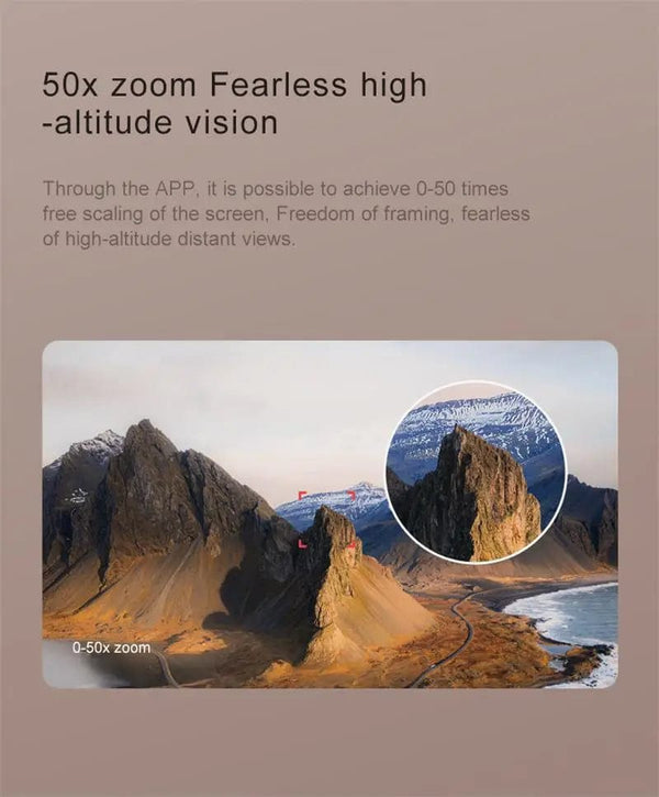 Planet Gates Xiaomi D9 Drone 8K Professional Triple Camera Obstacle Avoidance Optical Flow Remote One-key Return Brushless Motor 15000M