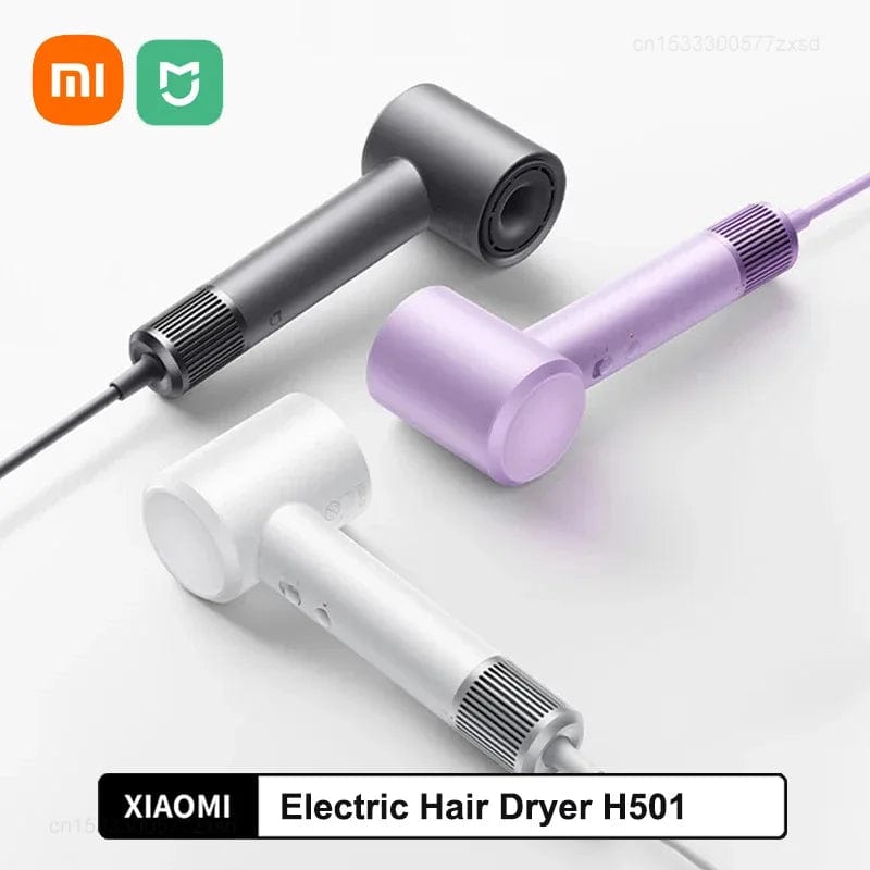 Planet Gates Xiaomi Mijia Electric Hair Dryer H501 High Speed Negative Ions 110,000 Rpm Professional Care Hair 62m/s Wind 1600W Quick Drying