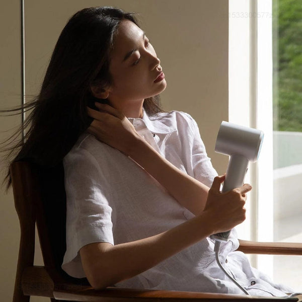 Planet Gates Xiaomi Mijia Electric Hair Dryer H501 High Speed Negative Ions 110,000 Rpm Professional Care Wind Speed 62m/s 1600W Quick Drying